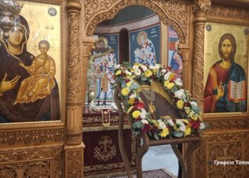 Ο Εσπερινός του Αγίου Κοσμά του Αιτωλού  στο Θέρμο Αιτωλοακαρνανίας