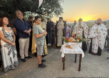 Ο εορτασμός του Αγίου Φανουρίου στον ομώνυμο πανηγυρίζοντα Ι. Ναό της Ενορίας Παπαγιαννάδων Σητείας