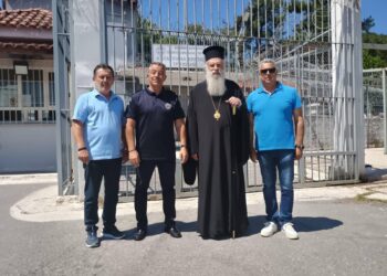 Ο Μητροπολίτης Μαντινείας και Κυνουρίας στο Σωφρονιστικό Κατάστημα Τρίπολης