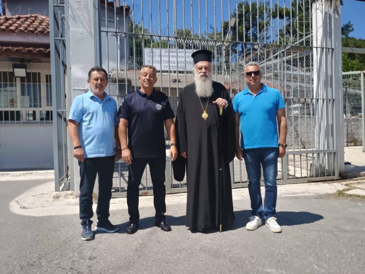 Ο Μητροπολίτης Μαντινείας και Κυνουρίας στο Σωφρονιστικό Κατάστημα Τρίπολης
