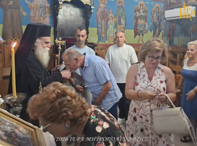 Άρτης Καλλίνικος: «Η Παναγία στέκει δίπλα στον άνθρωπο που μετανοεί»