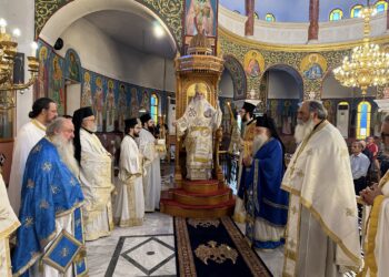 Η Δεσποτική εορτή της Μεταμορφώσεως του Κυρίου στην Ιερά Μητρόπολη Πειραιώς