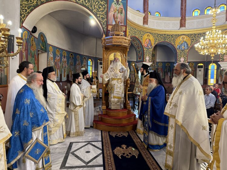 Η Δεσποτική εορτή της Μεταμορφώσεως του Κυρίου στην Ιερά Μητρόπολη Πειραιώς