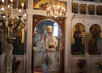 Η εορτή της Κοιμήσεως της Υπεραγίας Θεοτόκου στην Ιερά Μητρόπολη Κορίνθου