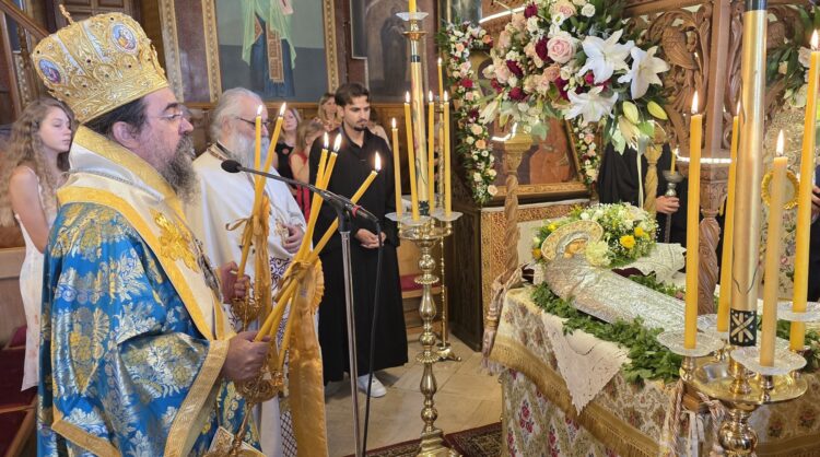 Η εορτή της Κοιμήσεως της Θεοτόκου στην Ιερά Μητρόπολη Καστορίας