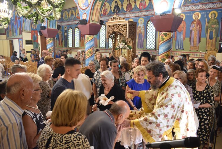 Η πανήγυρη του Ιερού Ναού Κοσμά του Αιτωλού στην Κομοτηνή