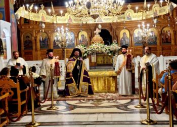 Τὰ Ἐγκώμια πρὸς τὴν Παναγία μας στὴν Κομοτηνή