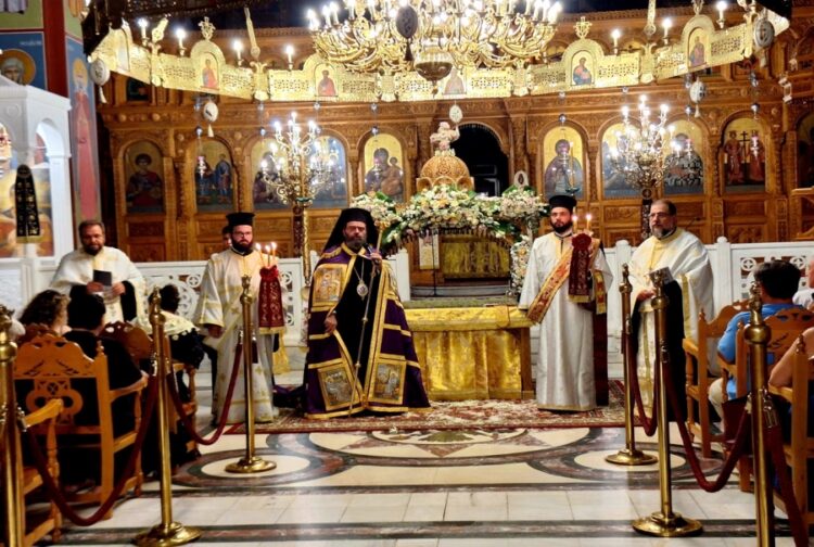 Τὰ Ἐγκώμια πρὸς τὴν Παναγία μας στὴν Κομοτηνή