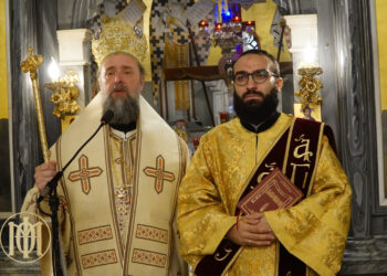 Χειροτονία Διακόνου από τον Μητροπολίτη Θεσσαλονίκης Φιλόθεο