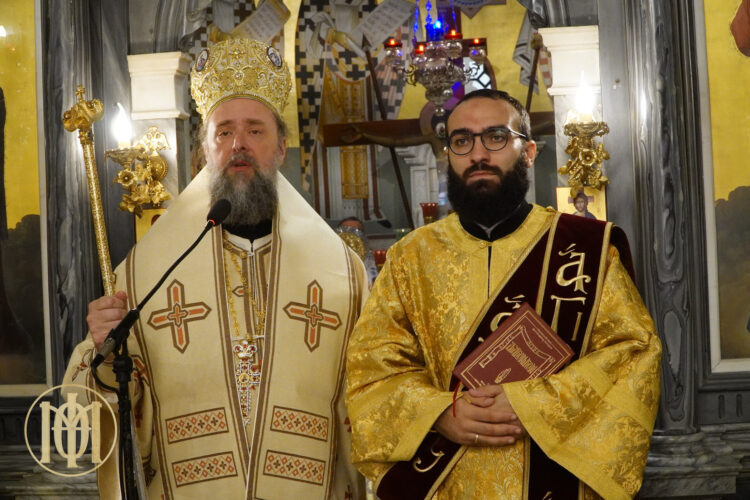 Χειροτονία Διακόνου από τον Μητροπολίτη Θεσσαλονίκης Φιλόθεο