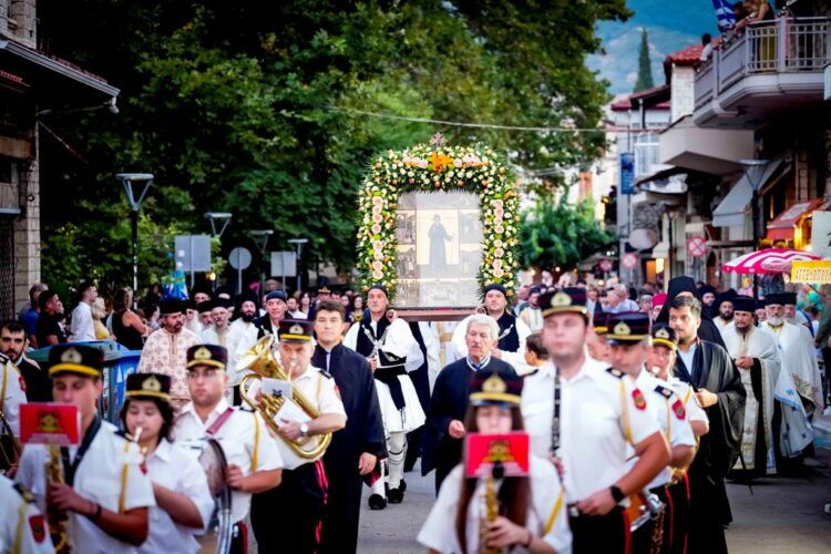 Κορυφώθηκαν οι λατρευτικές εκδηλώσεις για τον Άγιο Κοσμά τον Αιτωλό στην Ι. Μ. Αιτωλοακαρνανίας