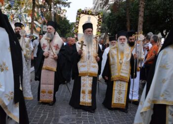 Μεθέορτος Ἑσπερινός καί πάνδημη Λιτανεία τῆς Ἱερᾶς Εἰκόνας τοῦ Ἁγίου Ἀλεξάνδρου