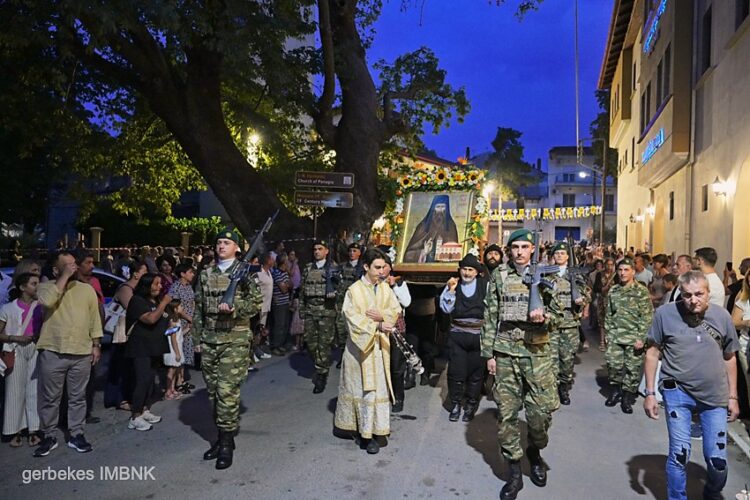 Πανηγυρικός Εσπερινός για τον Πολιούχο της Νάουσας Όσιο Θεοφάνη τον θαυματουργό
