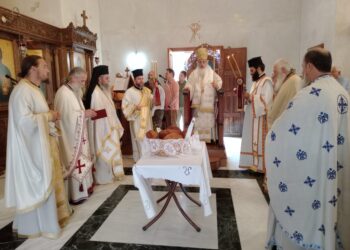 Πανηγυρικός ἑορτασμός τοῦ Ἁγίου Νεομάρτυρος Χρήστου στήν Πρέβεζα