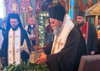 Με λαμπρότητα η υποδοχή της Τιμίας Κάρας του Αγίου Ιωάννου του Νεομάρτυρος στο Τέροβο – 500 χρόνια από το μαρτύριό του