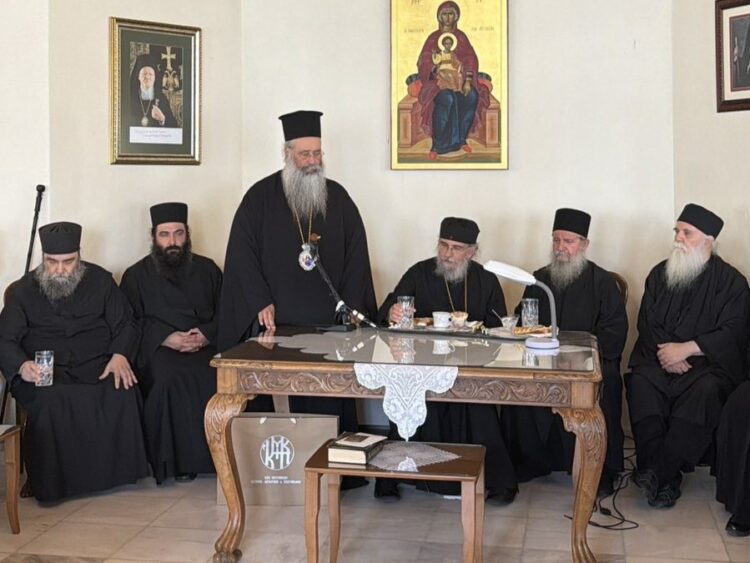 Ονομαστήρια Μητροπολίτη Αρούσας στην Ιερά Μονή Αγίου Διονυσίου εν Ολύμπω