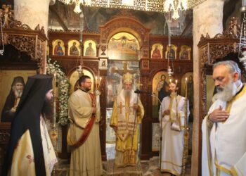 Ἡ πανήγυρις τῆς Ἱερᾶς Μονῆς Τιμίου Προδρόμου Βομβοκοῦς Ναυπακτίας