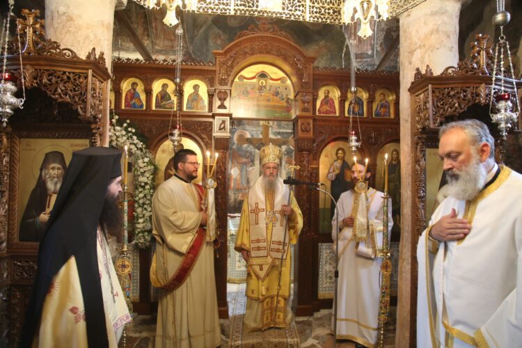 Ἡ πανήγυρις τῆς Ἱερᾶς Μονῆς Τιμίου Προδρόμου Βομβοκοῦς Ναυπακτίας