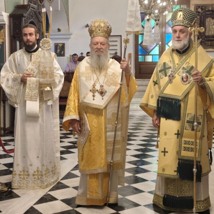 ΑΡΧΗ ΔΕΚΑΠΕΝΤΑΥΓΟΥΣΤΟΥ ΣΤΗΝ ΙΕΡΑ ΜΗΤΡΟΠΟΛΗ ΧΑΛΚΙΔΟΣ