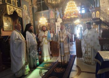 Η ΚΟΙΜΗΣΗ ΤΗΣ ΘΕΟΤΟΚΟΥ ΣΤΗΝ ΙΕΡΑ ΜΗΤΡΟΠΟΛΗ ΧΑΛΚΙΔΟΣ