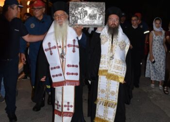 ΕΥΧΑΡΙΣΤΗΡΙΟΣ ΕΟΡΤΑΣΜΟΣ ΤΗΣ ΘΑΥΜΑΣΤΗΣ ΒΡΟΧΗΣ ΣΤΟ ΙΕΡΟ ΠΡΟΣΚΥΝΗΜΑ ΤΟΥ ΟΣΙΟΥ ΙΩΑΝΝΟΥ ΤΟΥ ΡΩΣΣΟΥ ΣΤΟ Ν. ΠΡΟΚΟΠΙ ΕΥΒΟΙΑΣ