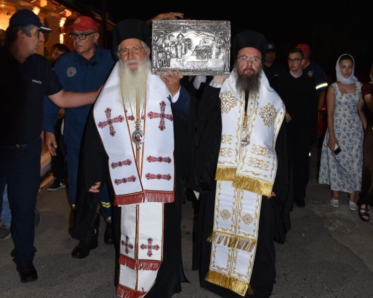 ΕΥΧΑΡΙΣΤΗΡΙΟΣ ΕΟΡΤΑΣΜΟΣ ΤΗΣ ΘΑΥΜΑΣΤΗΣ ΒΡΟΧΗΣ ΣΤΟ ΙΕΡΟ ΠΡΟΣΚΥΝΗΜΑ ΤΟΥ ΟΣΙΟΥ ΙΩΑΝΝΟΥ ΤΟΥ ΡΩΣΣΟΥ ΣΤΟ Ν. ΠΡΟΚΟΠΙ ΕΥΒΟΙΑΣ