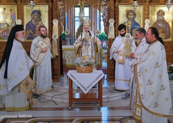 Πανηγύρισε ο Μητροπολιτικός Ιερός Ναός Μεταμορφώσεως του Σωτήρος Ναούσης