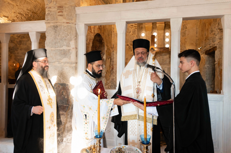 Θυρανοίξια του αναστηλωθέντος Καθολικού της Μονής Ελληνικών Μεσσηνίας