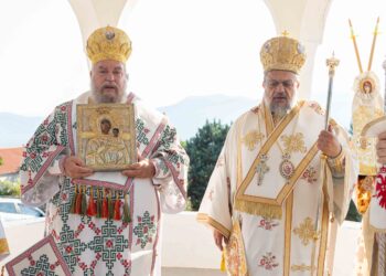H εορτή της Κοιμήσεως στην Ιερά Μητρόπολη Μεσσηνίας