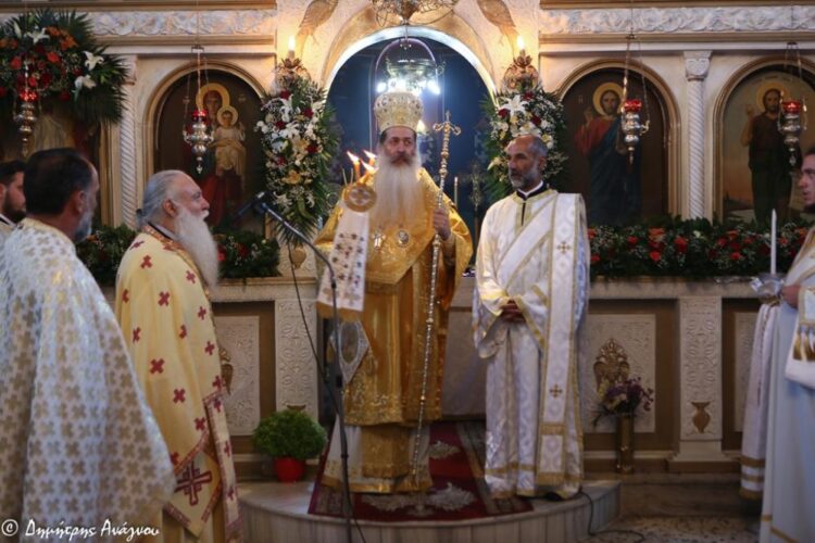 Χειροτονία Διακόνου στον Ιερό Ναό της Μεταμορφώσεως του Σωτήρος Παλαιοκερασιάς