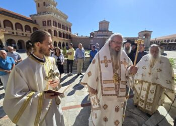 Μήνυμα κατά της εκκοσμίκευσης από την Κομνήνειο Ιερά Μονή  Στομίου