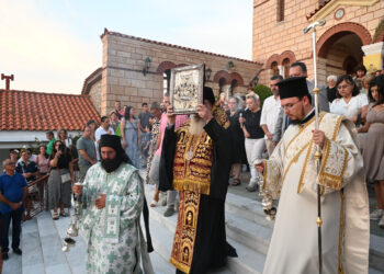 Μεγαλύνομεν την δόξαν σου εν τη Ιερά Μονή της Μαλεβής Θεοτόκε