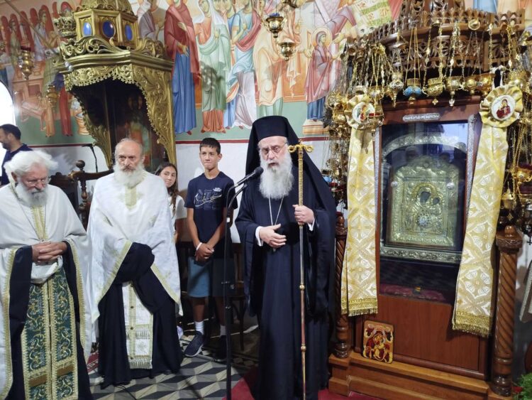 Έλωναν την θείαν και θαυμαστήν και σεπτήν Εικόνα…