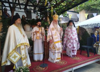 Ο εορτασμός της Κοιμήσεως της Θεοτόκου στην Ιερά Μητρόπολη Μαντινείας και Κυνουρίας