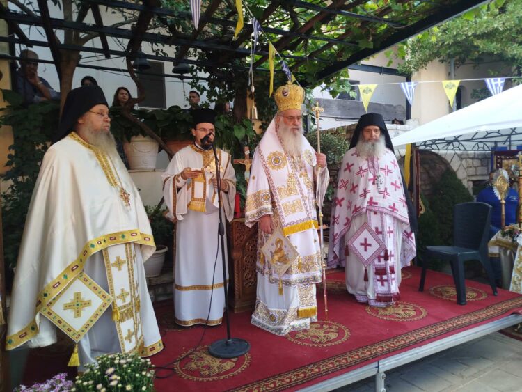 Ο εορτασμός της Κοιμήσεως της Θεοτόκου στην Ιερά Μητρόπολη Μαντινείας και Κυνουρίας