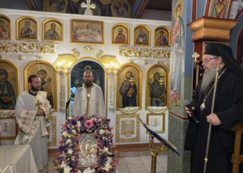 Μητροπολίτης Λαρίσης Ιερώνυμος: «Να θυμάστε και την Πατρίδα μας στις προσευχές σας»