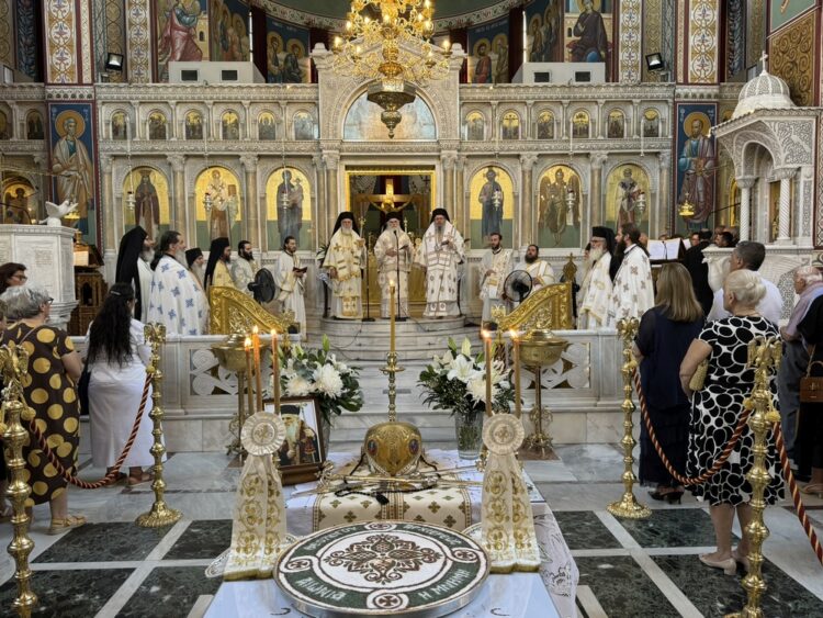 Τριακονταετές Μνημόσυνο του μακαριστού Μητροπολίτου Λαρίσης και Τυρνάβου κυρού Θεολόγου.