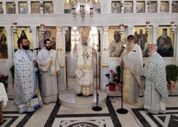 Κυριακή μετά την Ύψωση στον Ιερό Ενοριακό Ναό Αγίου Νικοδήμου πόλεως Νάξου