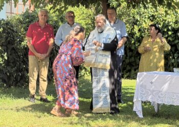 Αγιασμός στον Παιδικό Σταθμό της Ι. Μητροπόλεως Μεσσηνίας