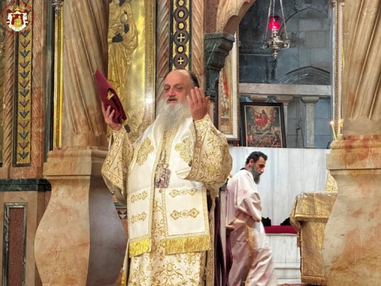 Η ΜΝΗΜΗ ΤΗΣ ΤΕΛΕΤΗΣ ΤΩΝ ΕΓΚΑΙΝΙΩΝ ΤΟΥ ΝΑΟΥ ΤΗΣ ΑΝΑΣΤΑΣΕΩΣ ΕΙΣ ΤΟ ΠΑΤΡΙΑΡΧΕΙΟΝ