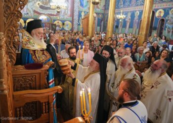 Πανηγυρικός Εσπερινός για την Εορτή του Γενεσίου της Θεοτόκου στα Νέα Μάλγαρα Θεσσαλονίκης
