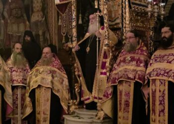 Πανηγυρική Αγρυπνία στη Μονή Φιλοθέου για τον Άγιο Κοσμά τον Αιτωλό