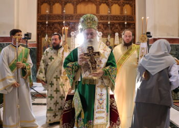 Η εορτή της Παγκοσμίου Υψώσεως του Τιμίου Σταυρού στο ομώνυμο Ι. Ησυχαστήριο στον Μαψό Κορινθίας