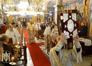 Αρχιερατική Θεία Λειτουργία επί τη Συλλήψει του Τιμίου Προδρόμου και Βαπτιστού Ιωάννου στην Κάτω Τούμπα