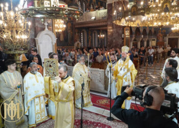 Κυριακή ΙΔ´ Ματθαίου στον Ενοριακό Ιερό Ναό Αγίου Θεράποντος Κάτω Τούμπας