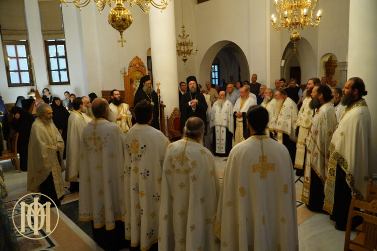 Πανηγυρικός Εσπερινός στο Ιερό Ησυχαστήριο Γενεσίου της Θεοτόκου Πανοράματος