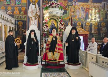 Αρχιερατικός Εσπερινός στον Ιερό Ναό της Αγίας Σοφίας Νέου Ψυχικού Αθηνών