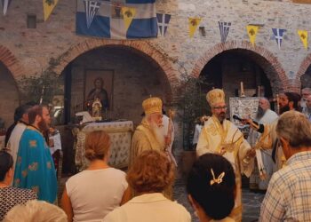Λαμπροπρεπῶς ἑόρτασε ἡ Ἱερὰ Μονὴ Ἁγίας Ζώνης Σάμου