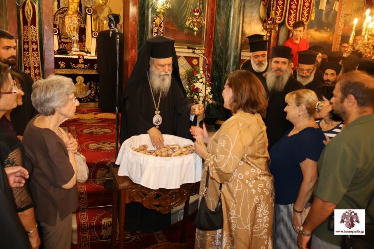 Πολυαρχιερατικός Εσπερινός για τα oνομαστήρια του. Μητρ. Σπάρτης