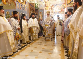 Πάνδημος εορτασμός στην Ι. Μονή Γενεσίου Θεοτόκου Αντινίτσης